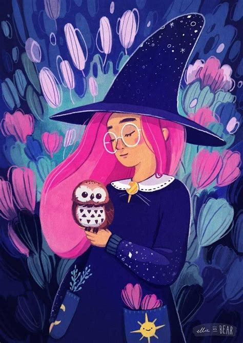 Pin By Colores Toto On Brujas Magia Ilustraciones Magic Witch