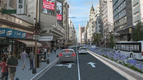 Inauguración de la avenida Corrientes cómo quedarán la calle y el