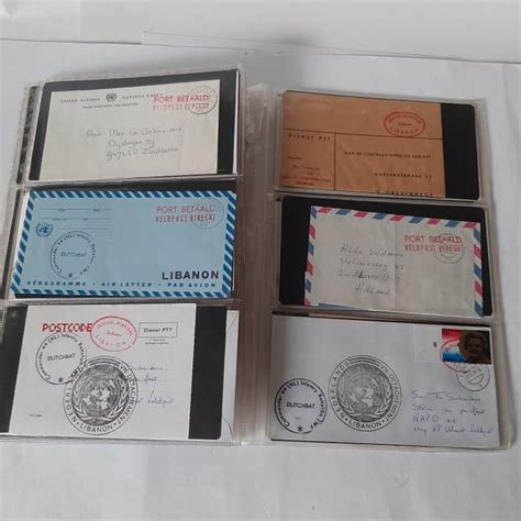 Lebanon Unifil Dutchbat Collection Of 36 Postal Items Catawiki