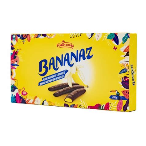 BANANAZ Pianki Bananowe W Czekoladzie Pomorzanka Millano B2B