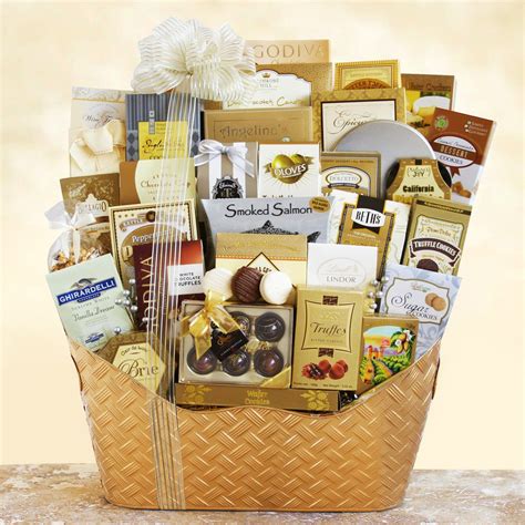 Dreaming Of A White Christmas Ultimate Gourmet T Basket Nut T Basket Cheese T Baskets