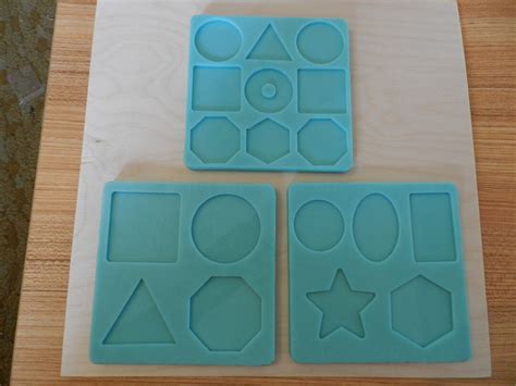 Geometric Assortment Silicone Mold for Resin and Epoxy. Sized for Use ...