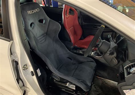 Recaro Rs G Alcantara For Wrx Sti [vab] Pleasure Racing Service