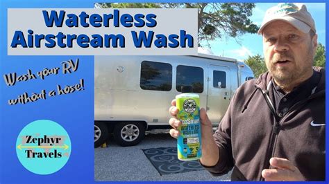 How To Wash You Rv With A Few Ounces Of Water And Without A Hose