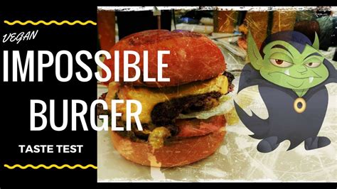 Meet The Bleeding Veggie Burger Impossible Burger Taste Test Youtube