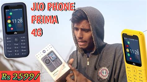 Jio Phone Prima 4G Unboxing Video And Review Jiophoneprima YouTube