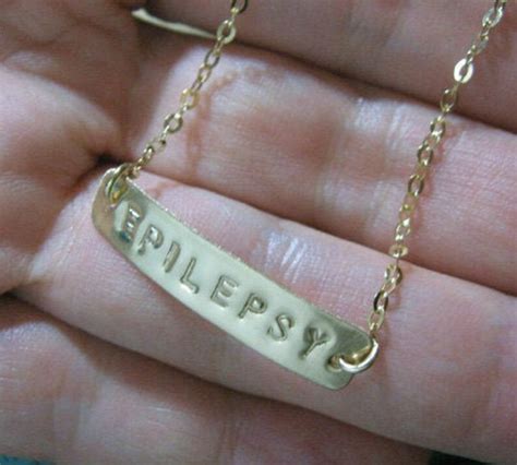 EPILEPSY Medical Alert Bracelet-EPILEPSY Bracelet-Women | Etsy