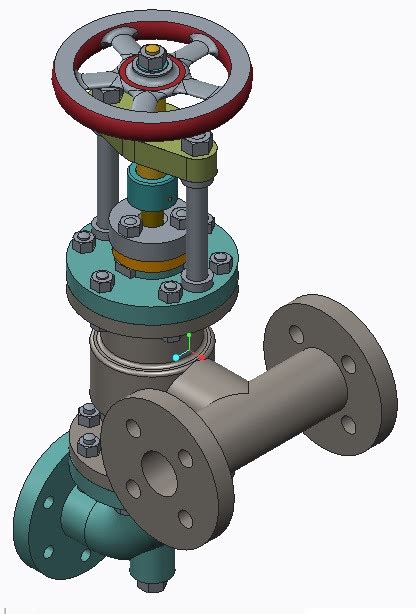 Design Of Feed Check Valve In Solidworks Solidworks Off