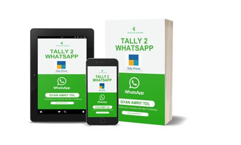 Tally To Whatsapp Tdl Gyanamrit Tally Tdl Store