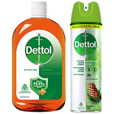 Buy Dettol Antiseptic Liquid Ml Disinfectant Spray Original