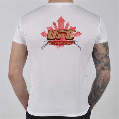 Ufc T Shirts Tsufc08 With Exciting Ufc Print Ultimate Fighting Makos