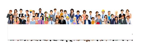 Group people banner 439216 Vector Art at Vecteezy