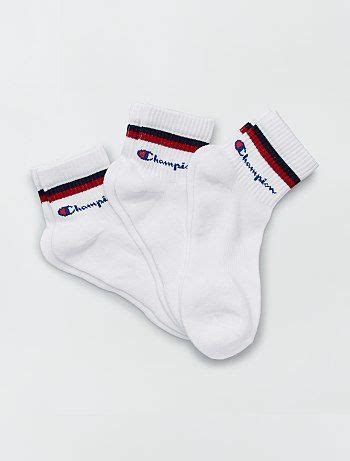 Lot De 3 Paires De Chaussettes Champion Chaussettes Champion