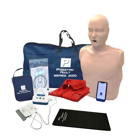 Mcr Medical Prestan Cpr Training Kit With The Series Cpr Manikin