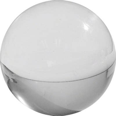 Contact Juggling Ball Acrylic Clear Mm