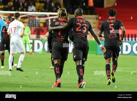 Allan Saint Maximin Ogc Nice As Monaco Vs Ogc Nice At Louis Ii