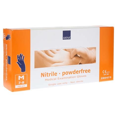 NITRIL U Handschuhe unster puderfrei M blau 100 Stück medpex