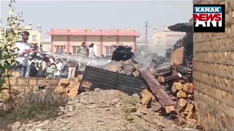 Light Combat Aircraft Tejas Of Indian Air Force Crashes Near Jaisalmer