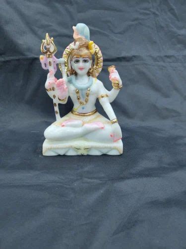 Marble Shiva Statue Inch Marble Dust Shiva Statue Manufacturer From