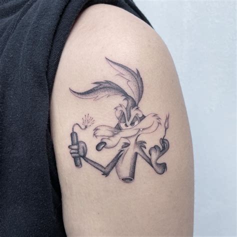 Details more than 57 wile e coyote tattoo latest - in.coedo.com.vn