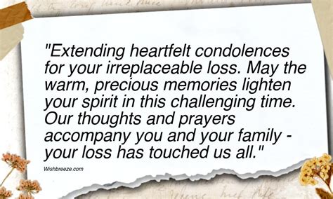 Condolence Messages And Notes For Boss Wishbreeze