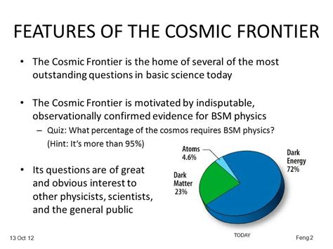 Cosmic Frontier Summary Jonathan Feng Steve Ritz And The Cosmic