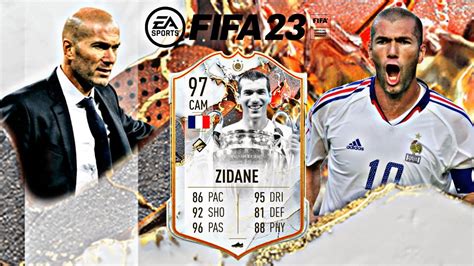 The Goat Midfielder 🐐🇫🇷 Trophy Titans Zinedine Zidane Player Review Fifa 23 Rtg 104 Youtube