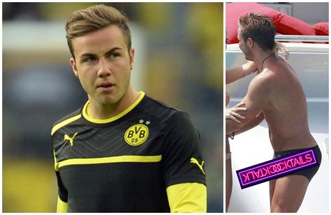 MAN CANDY Germany Footballer Mario Götze s Winning Boner