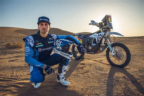 World Rally Raid Champion Luciano Benavides Dakar Rally Husqvarna