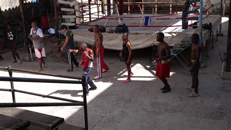 Rafael Trejo Boxing Gym In Havana Cuba Youtube