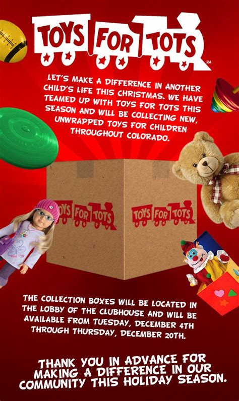 Toysfortots Toys For Tots Holidays And Events Child Life