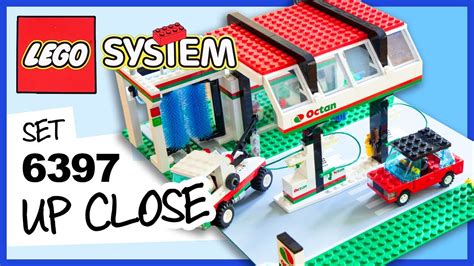 Epic Lego City Octan Gas Station Set 6397 Vintage Lego Sets Reviewed