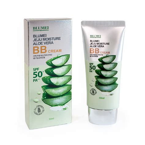 BB cream Blumei Jeju Moisture Aloe Vera с экстрактом Алоэ 50 мл - «SPF ...