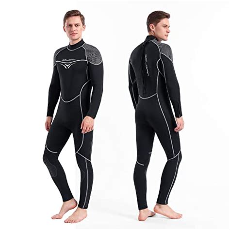 Goldfin Mens Wetsuit 3mm Womens Wetsuit Fullbody Diving Suits Long Sleeve