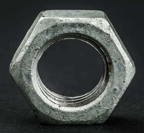 Hex Lock Nut Metric Class 8 Galvanised Stainless Fastener Supplies