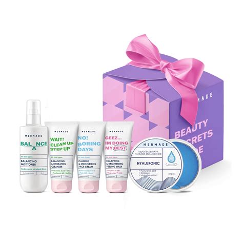 Набор для лица Mermade Complete Skincare Ritual (тоник-мист, 150 мл ...
