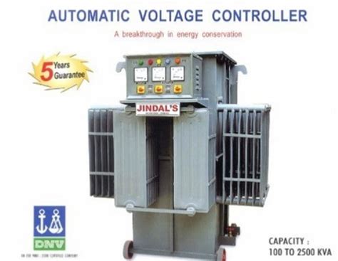 Jindal Automatic Portable Servo Voltage Stabilizer 100 Kva To 2500 Kva