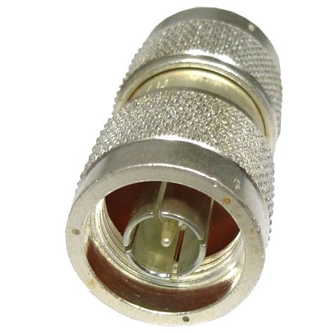 Ug B U In Series Adapter Type N Male To Male Barrel Silver Plated