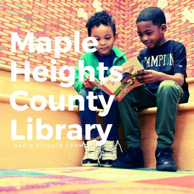 Maple Heights Summer Resource Guide | Summer Resources