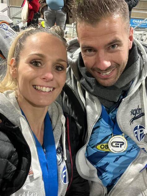 Pétanque Dylan Rocher et sa compagne Lucie Rousseaux champions de