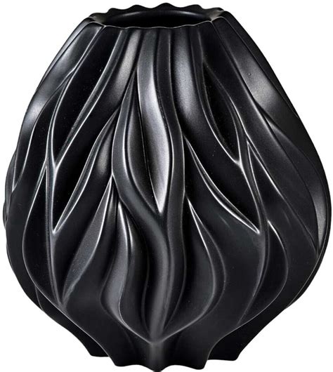 Morsø Flame Vase H23 cm Sort Vaser HJEM DK ApS