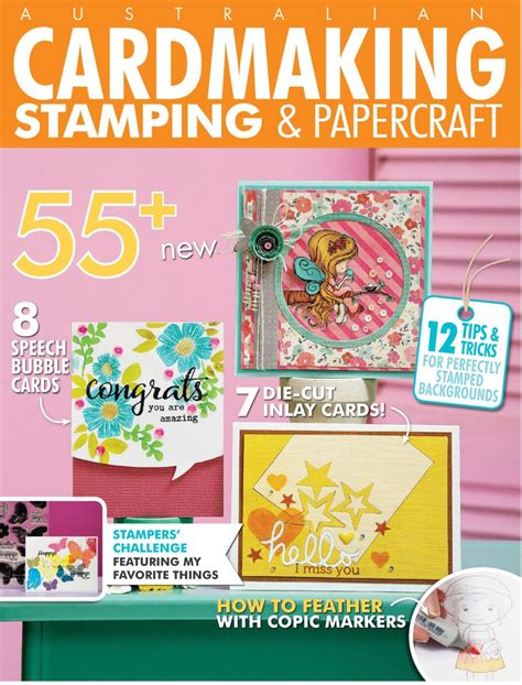 Australian Cardmaking Stamping Papercraft Volume Issue Digital