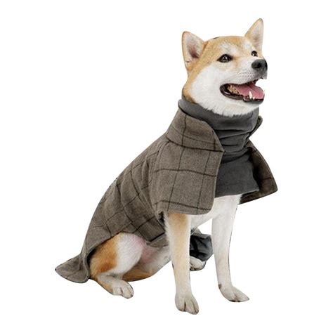 Twctuwen Pet Clothes British Gentleman Style Winter Pet Cotton