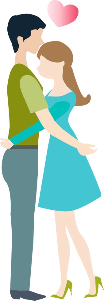 Cartoon Loving Couple Hug Cartoon Couple Hug Png Clipart Large Size