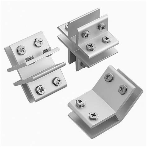 Panel Bracket Shelf Holder Clip Shelves Clips Glass Clamp Durable For 6 12mm Ebay