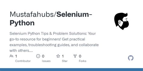 Github Mustafahubs Selenium Python Selenium Python Tips Problem