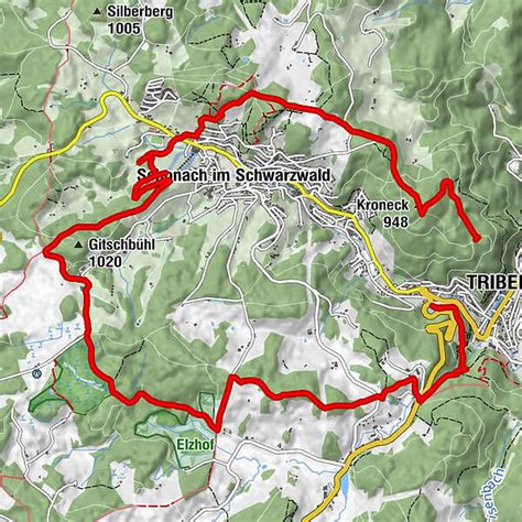 Triberg Kroneck Triberger Wasserfälle Schonach Wasserfall