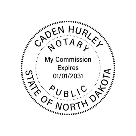 JL North Dokata Notary Stamp Best Notary For North Dokata