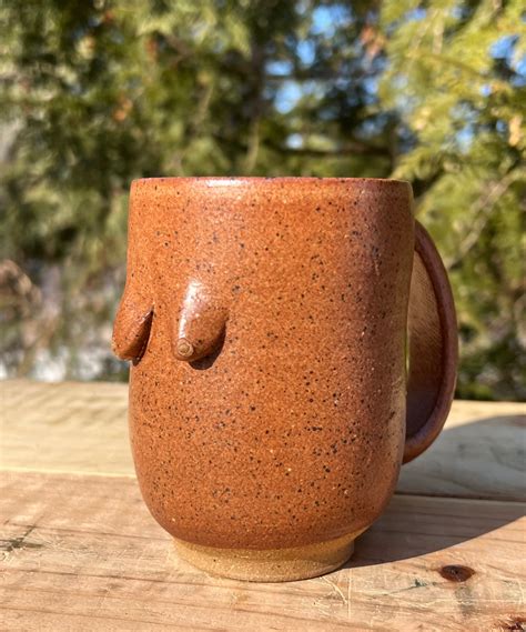 Handmade Ceramic Boob Mug Etsy