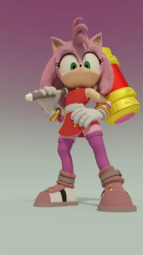 Artstation Amy Rose 3d Model 55 Off